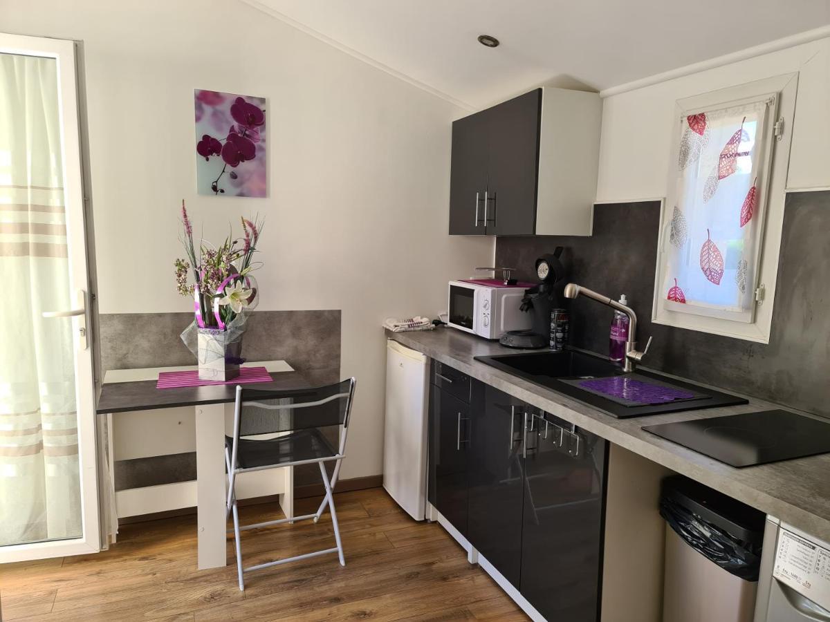 Appartements Dans Villa Privee Avec Piscine, Jardin, Parking Clos, Wifi, Climatisation 梅瑞尔 外观 照片