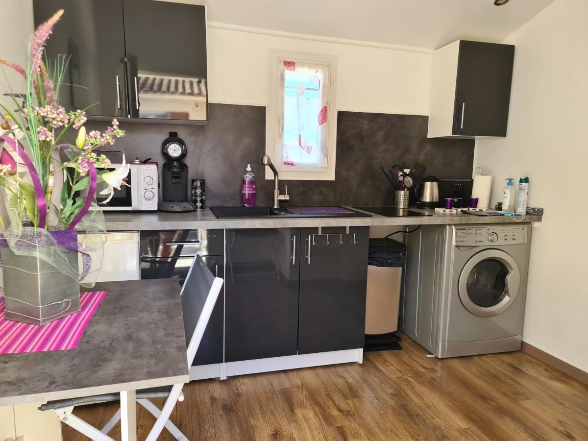 Appartements Dans Villa Privee Avec Piscine, Jardin, Parking Clos, Wifi, Climatisation 梅瑞尔 外观 照片