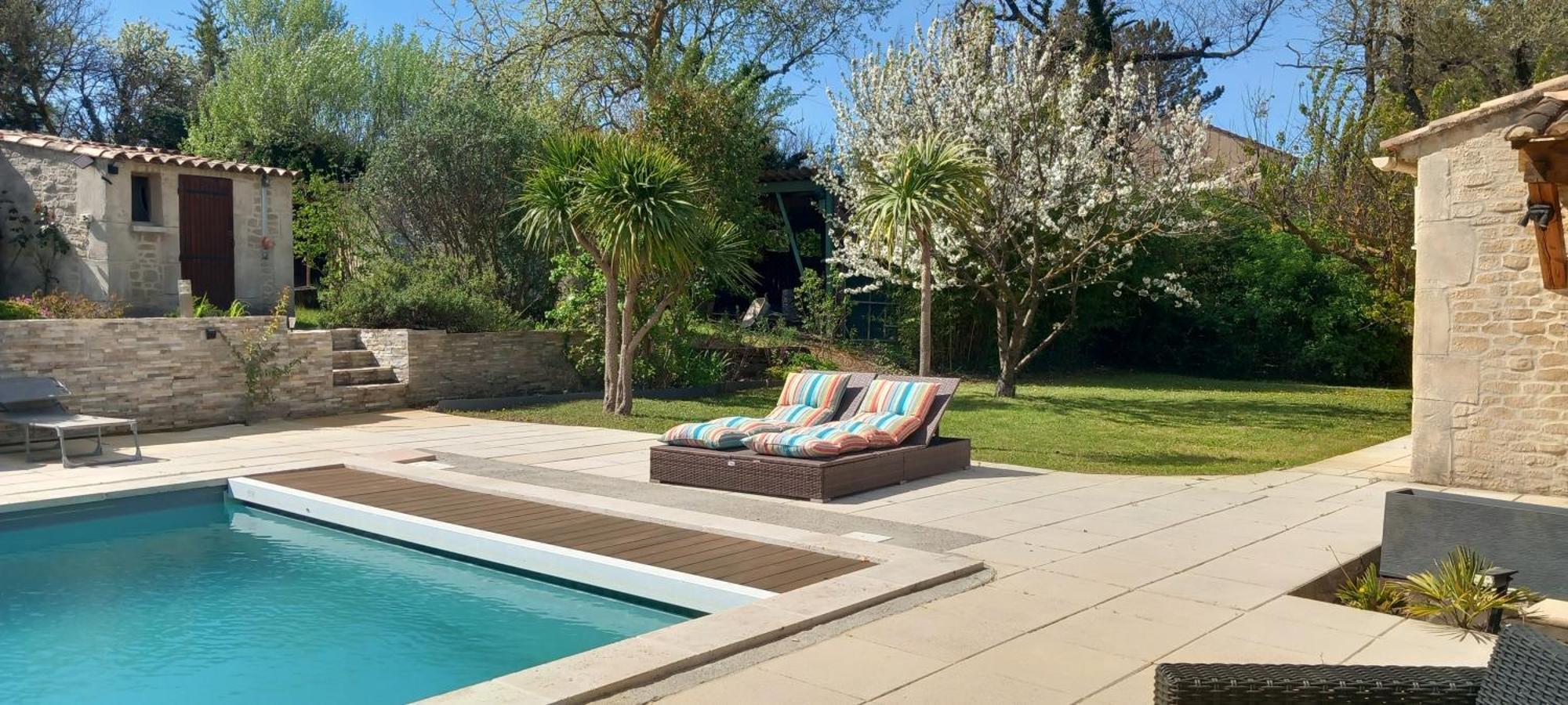 Appartements Dans Villa Privee Avec Piscine, Jardin, Parking Clos, Wifi, Climatisation 梅瑞尔 外观 照片